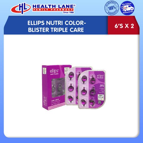 ELLIPS NUTRI COLOR-BLISTER TRIPLE CARE (6'Sx2)